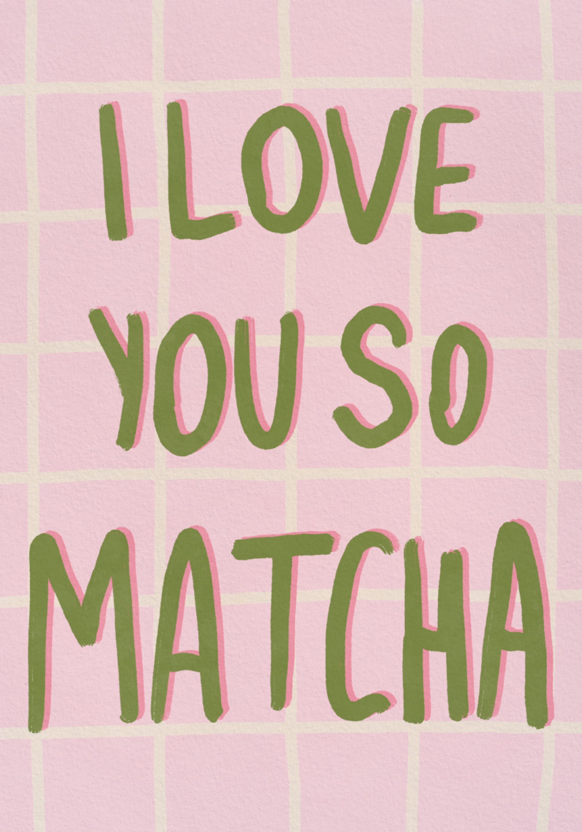 Kocham Cię, więc Matcha