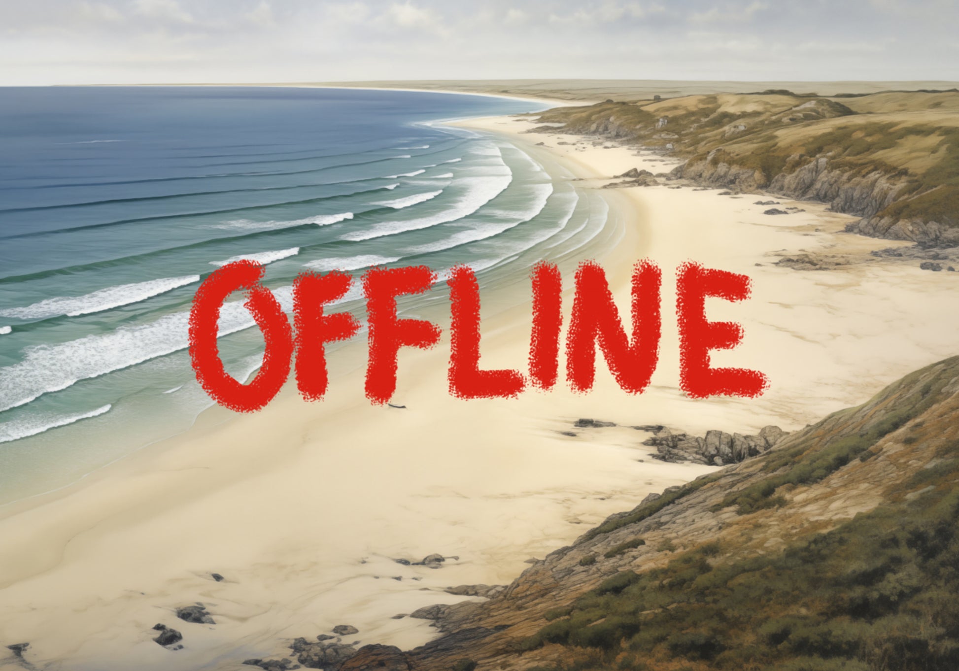 Ucieczka na plażę offline