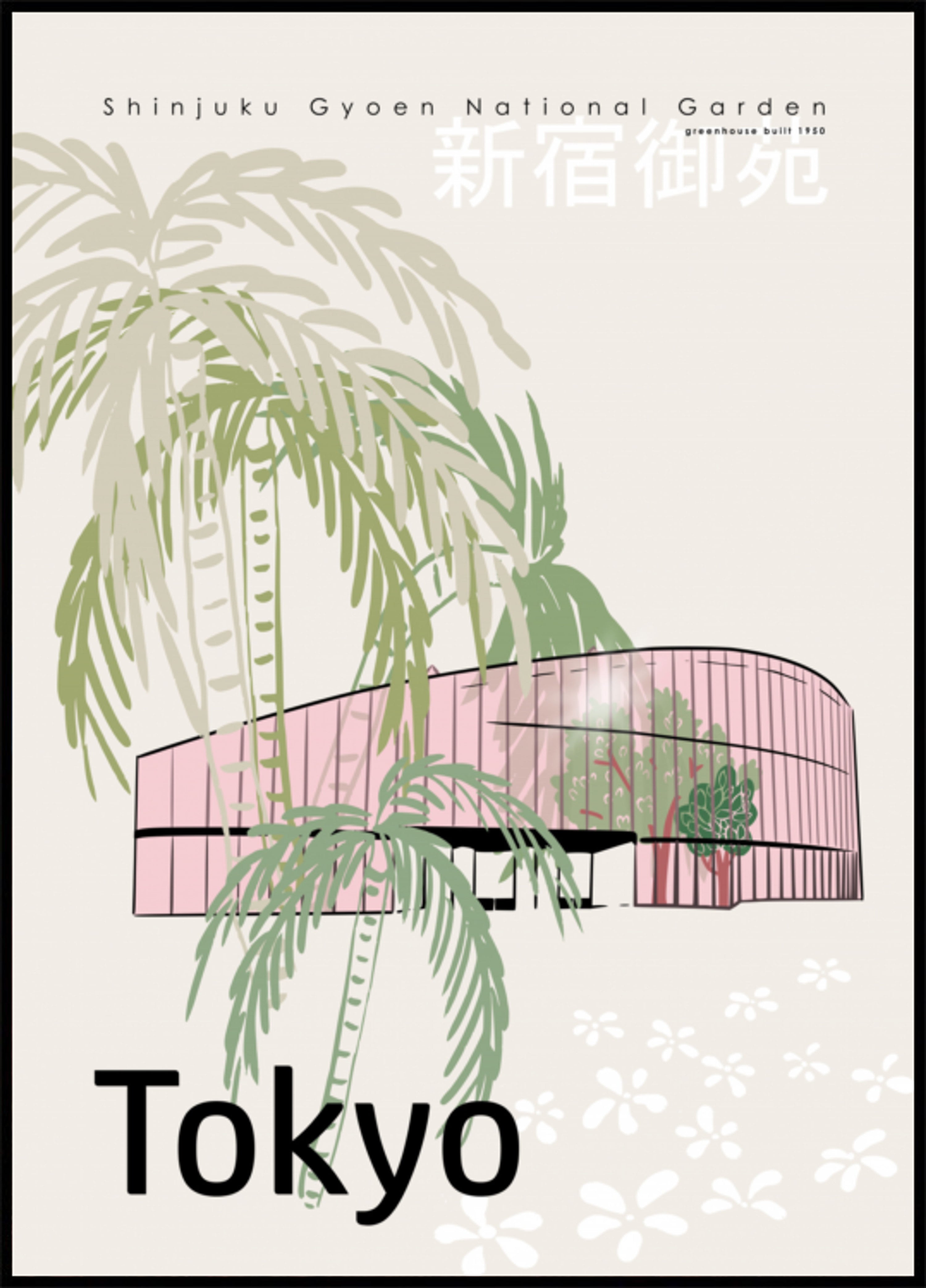 Tropikalna szklarnia Shinjuku Gyoen
