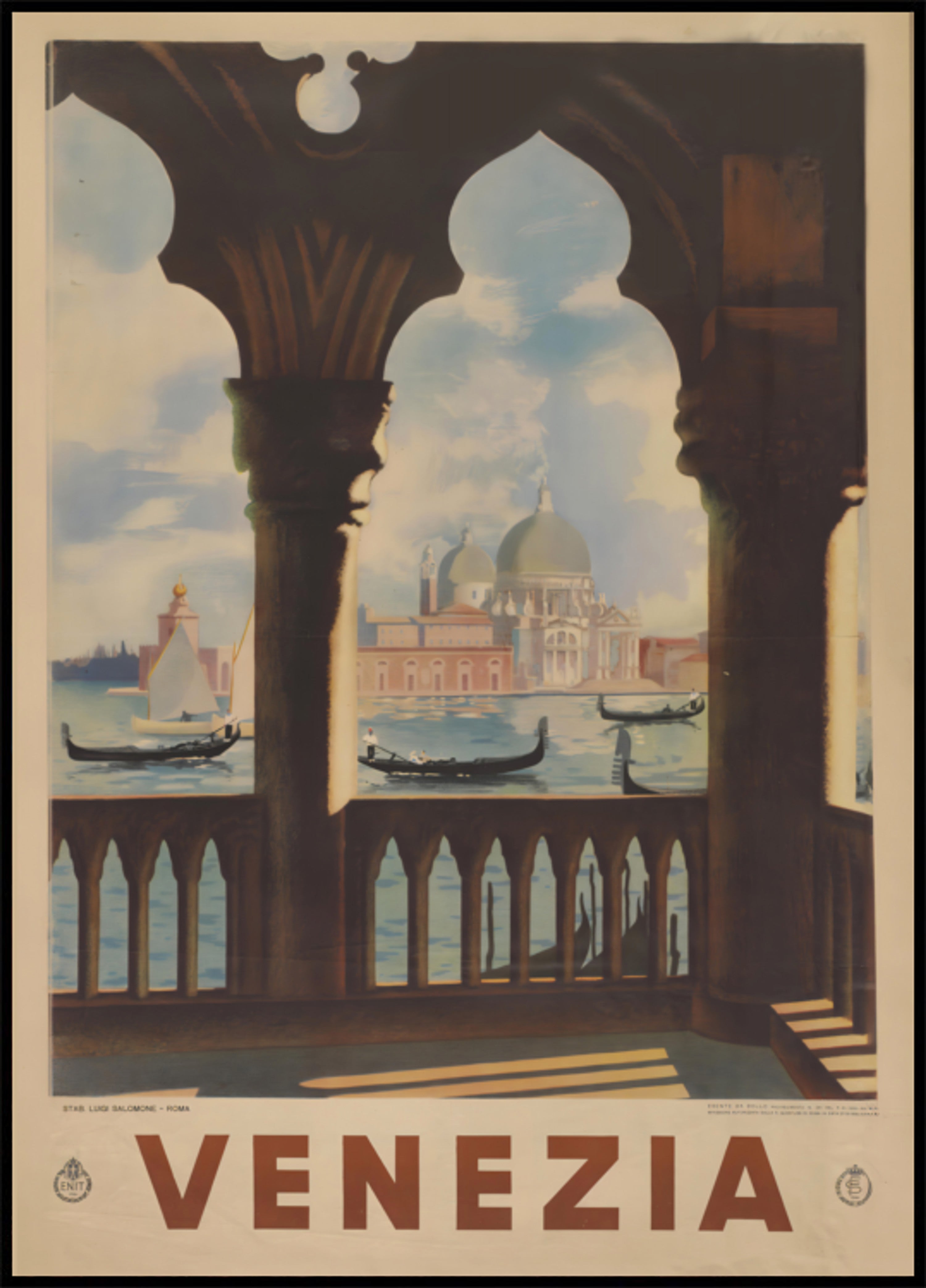 Widok na Canal Grande w Wenecji