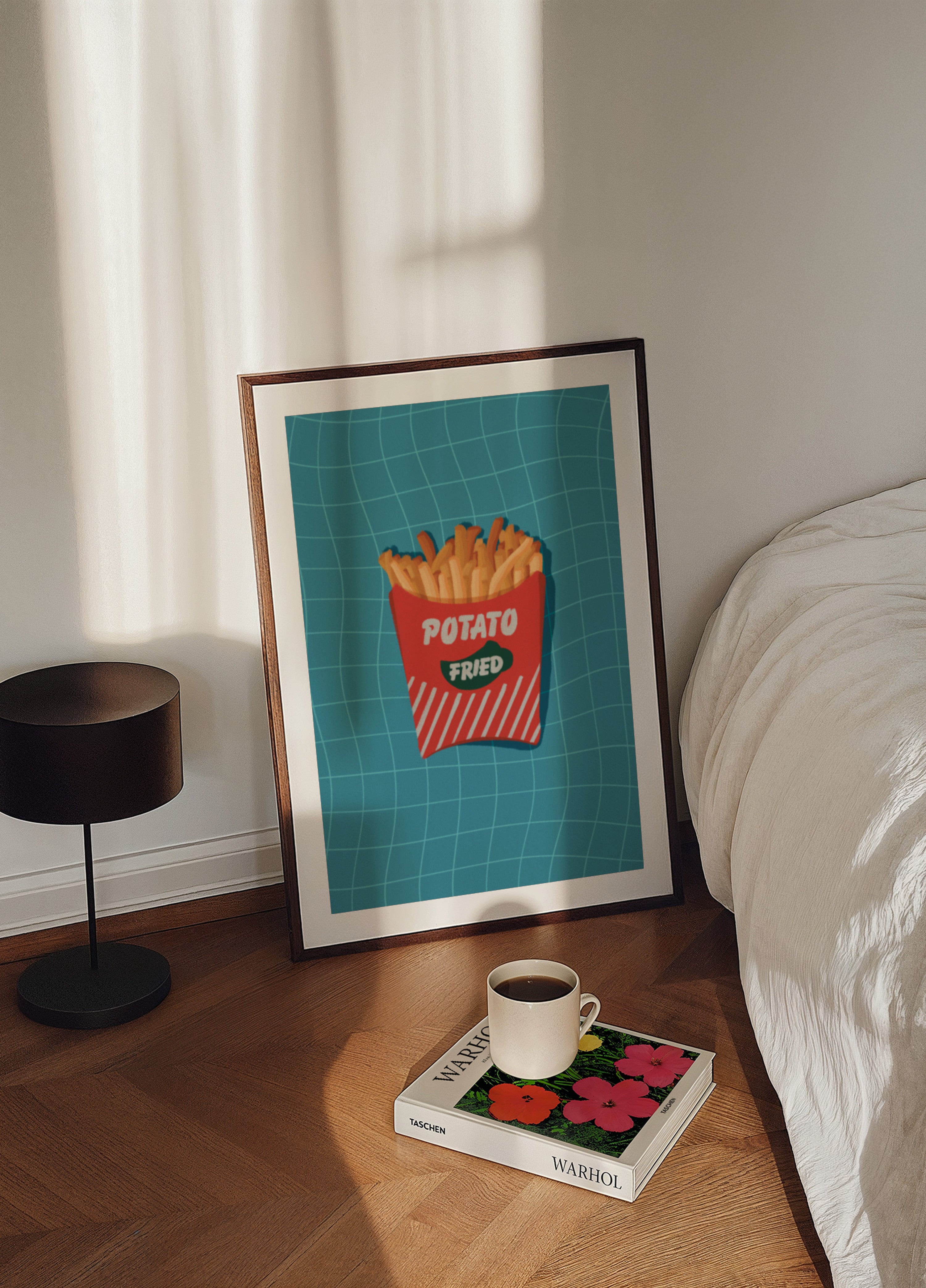 Retro frytki przekąska
