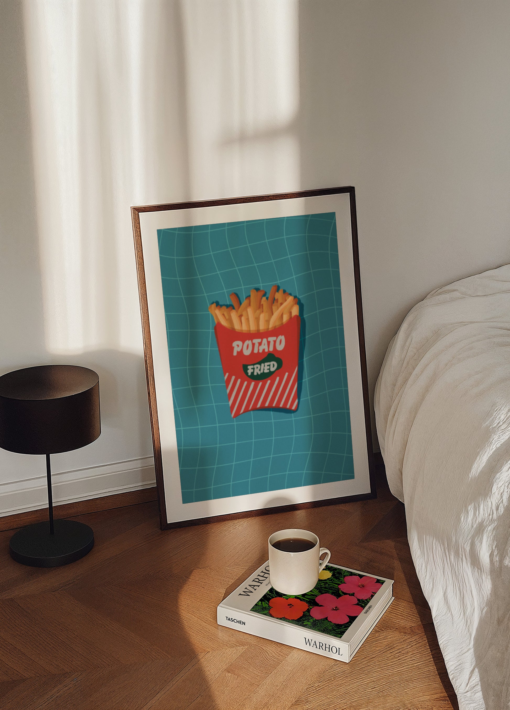 Retro frytki przekąska