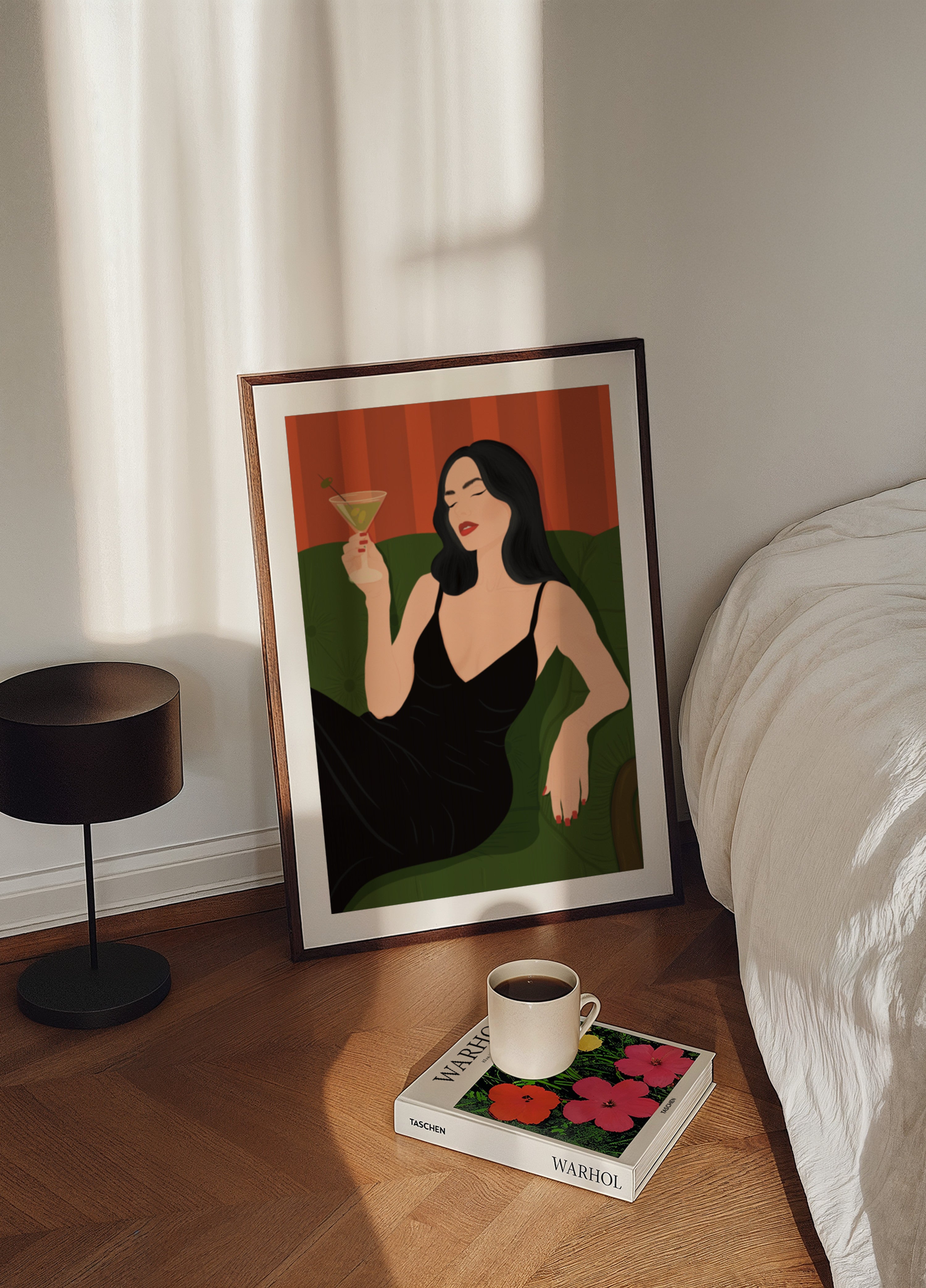 Elegancka dama Martini