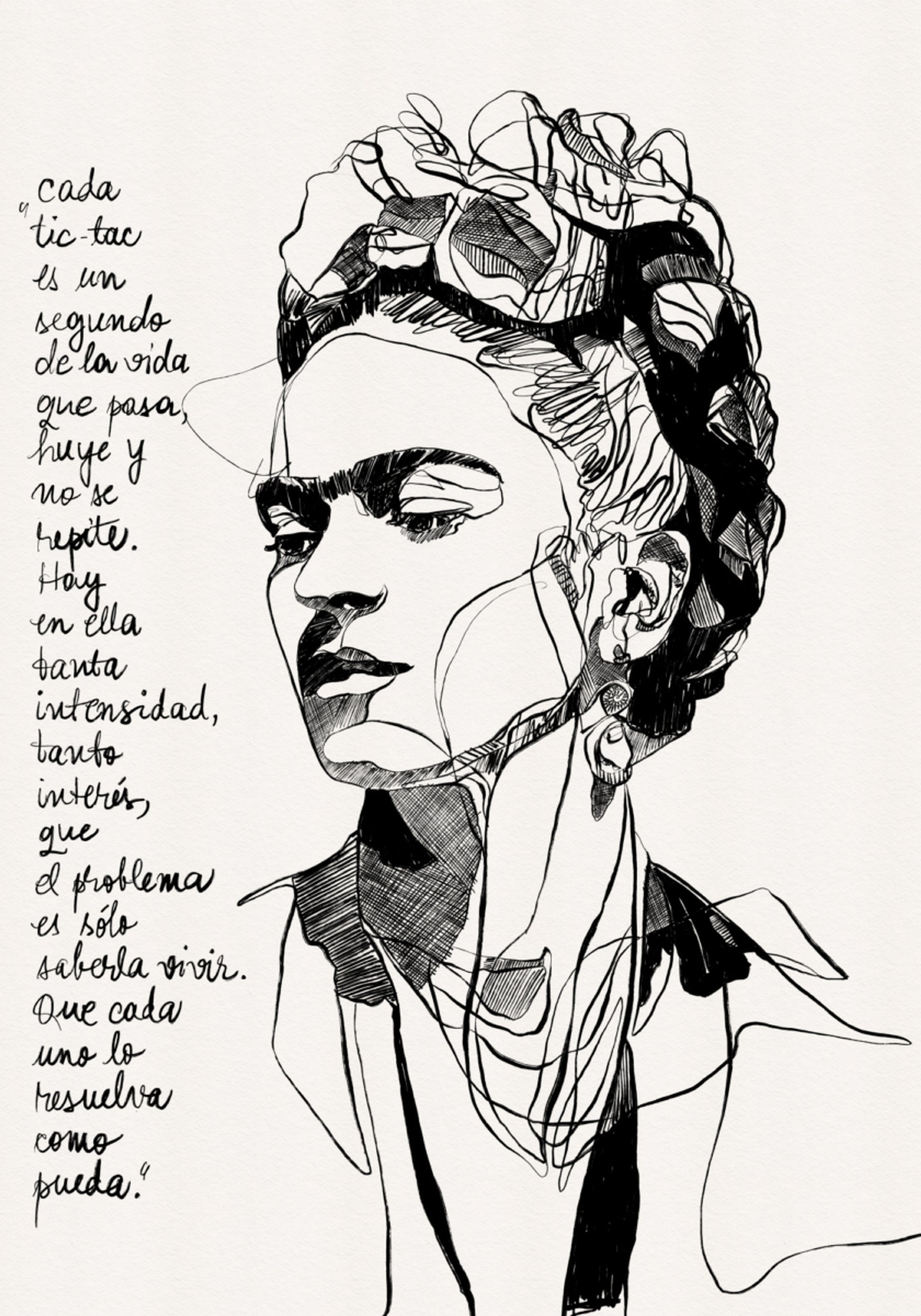 Inspirujący cytat Fridy Kahlo