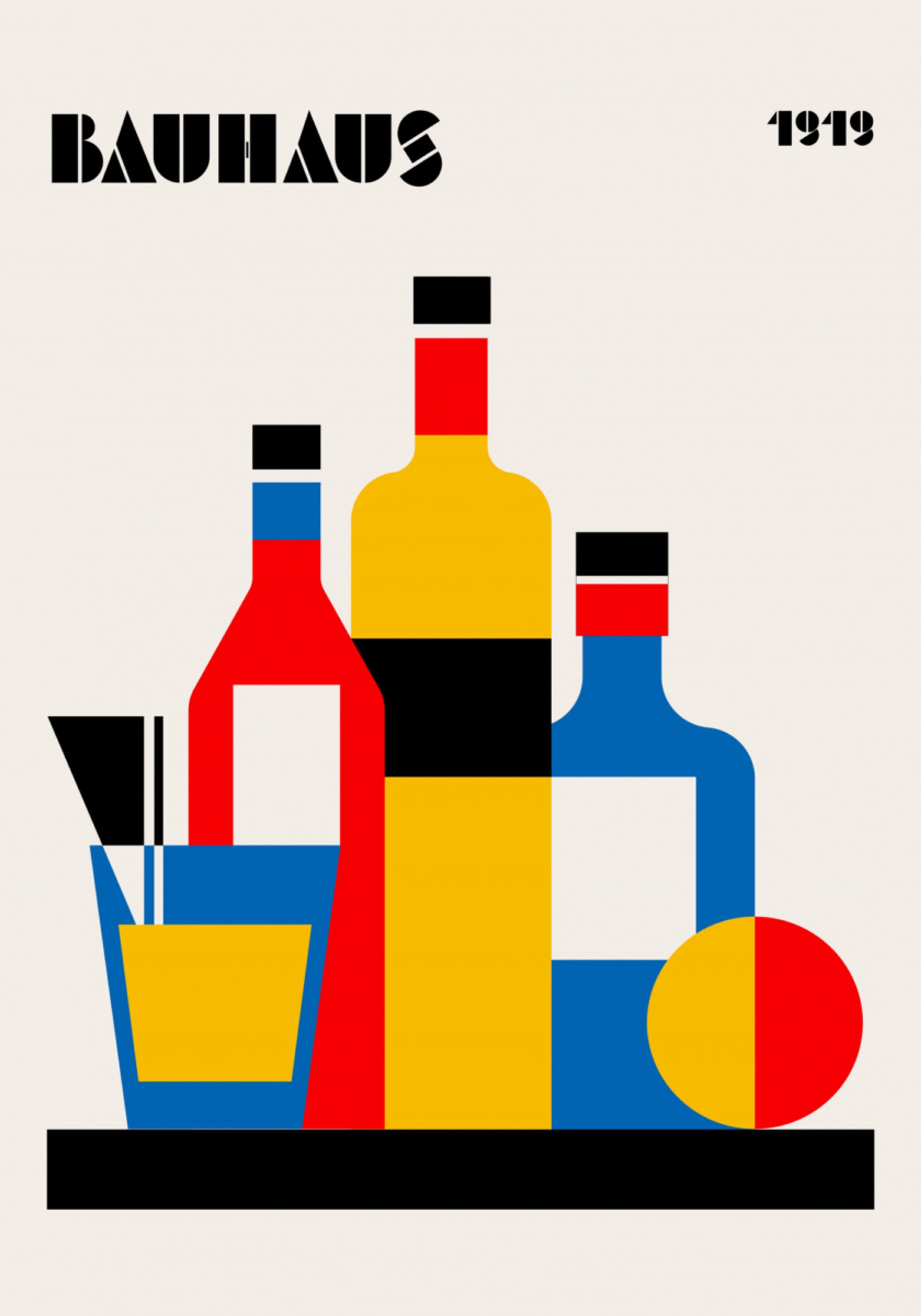 Bauhaus, geometryczna martwa natura