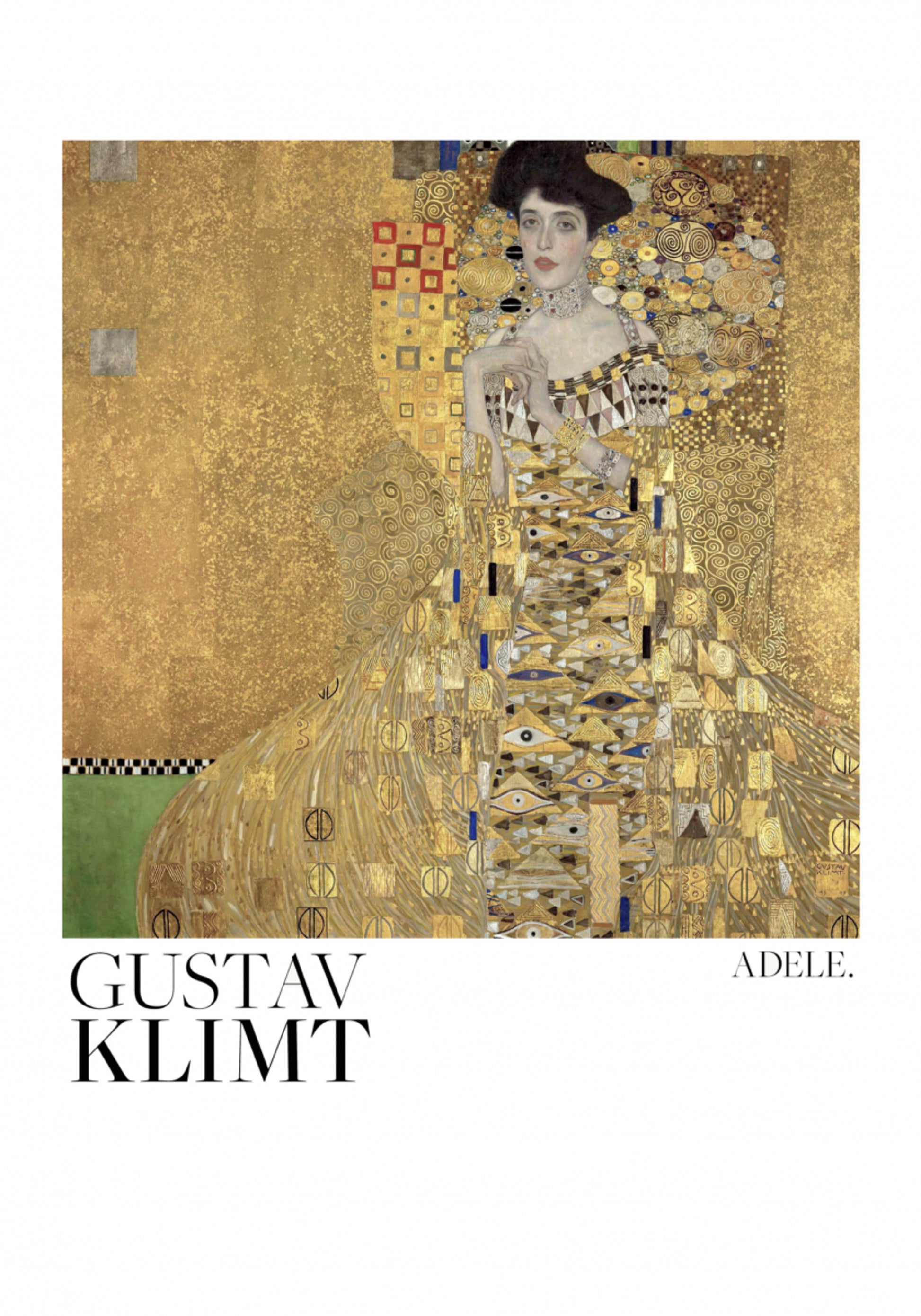 Plakat Portret Adele Bloch Bauer I (1907).