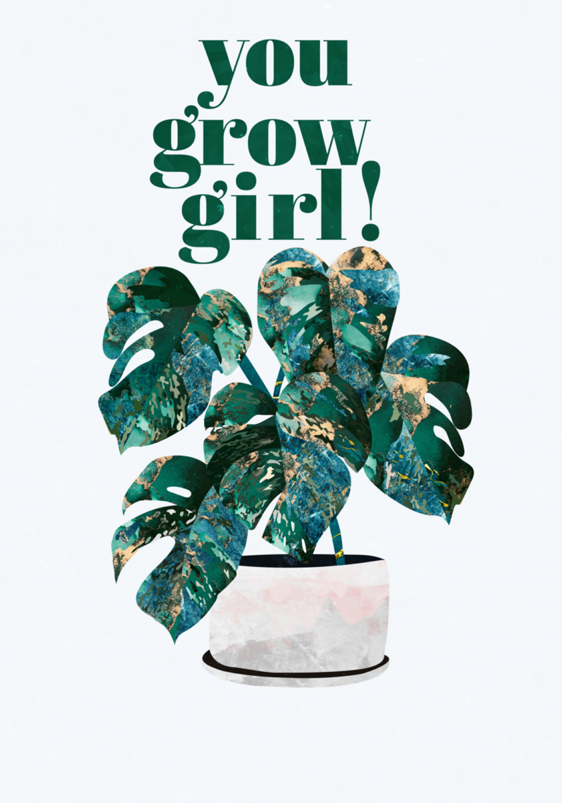 Rośniesz dziewczyno Monstera