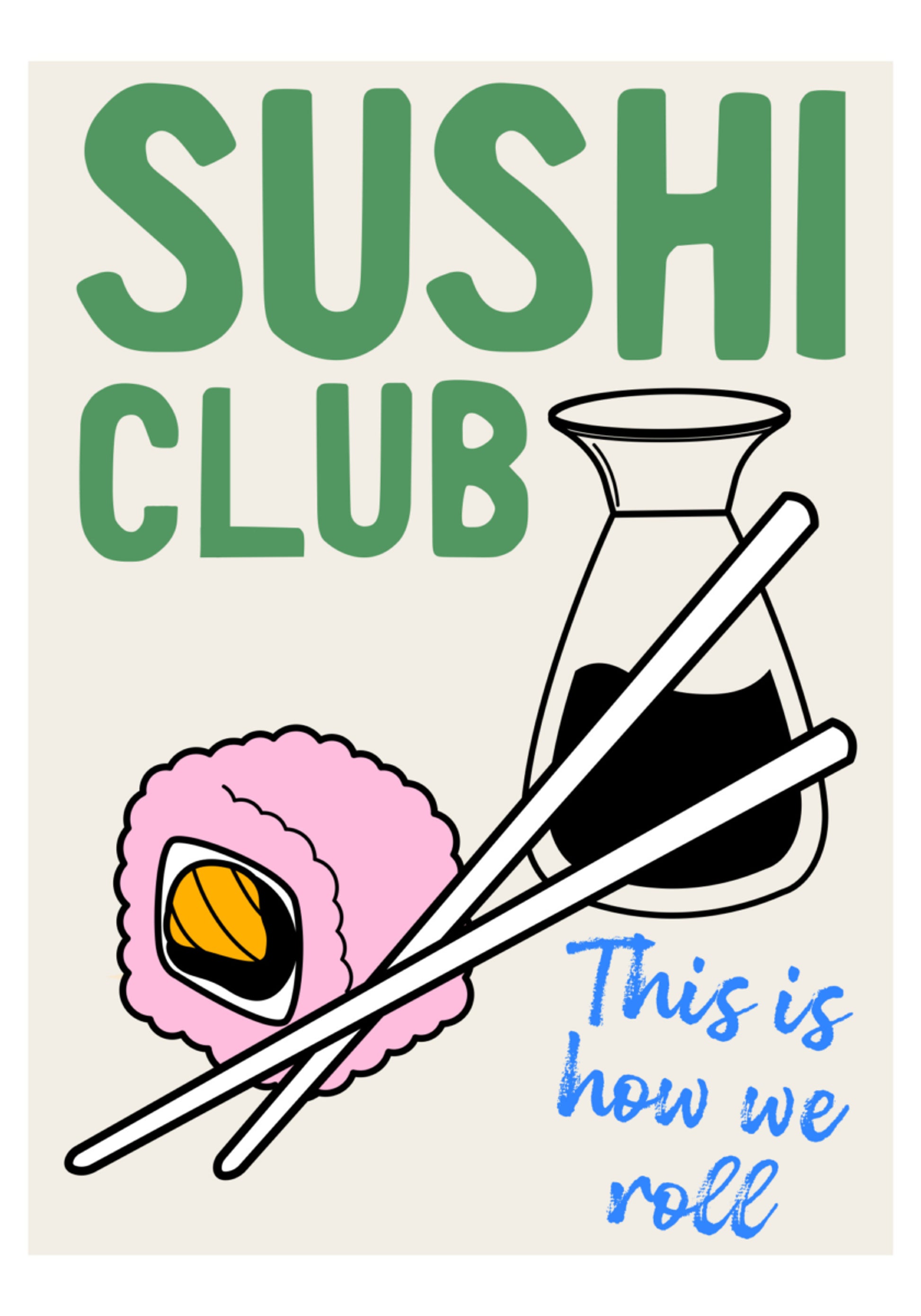 Roladki klubowe sushi