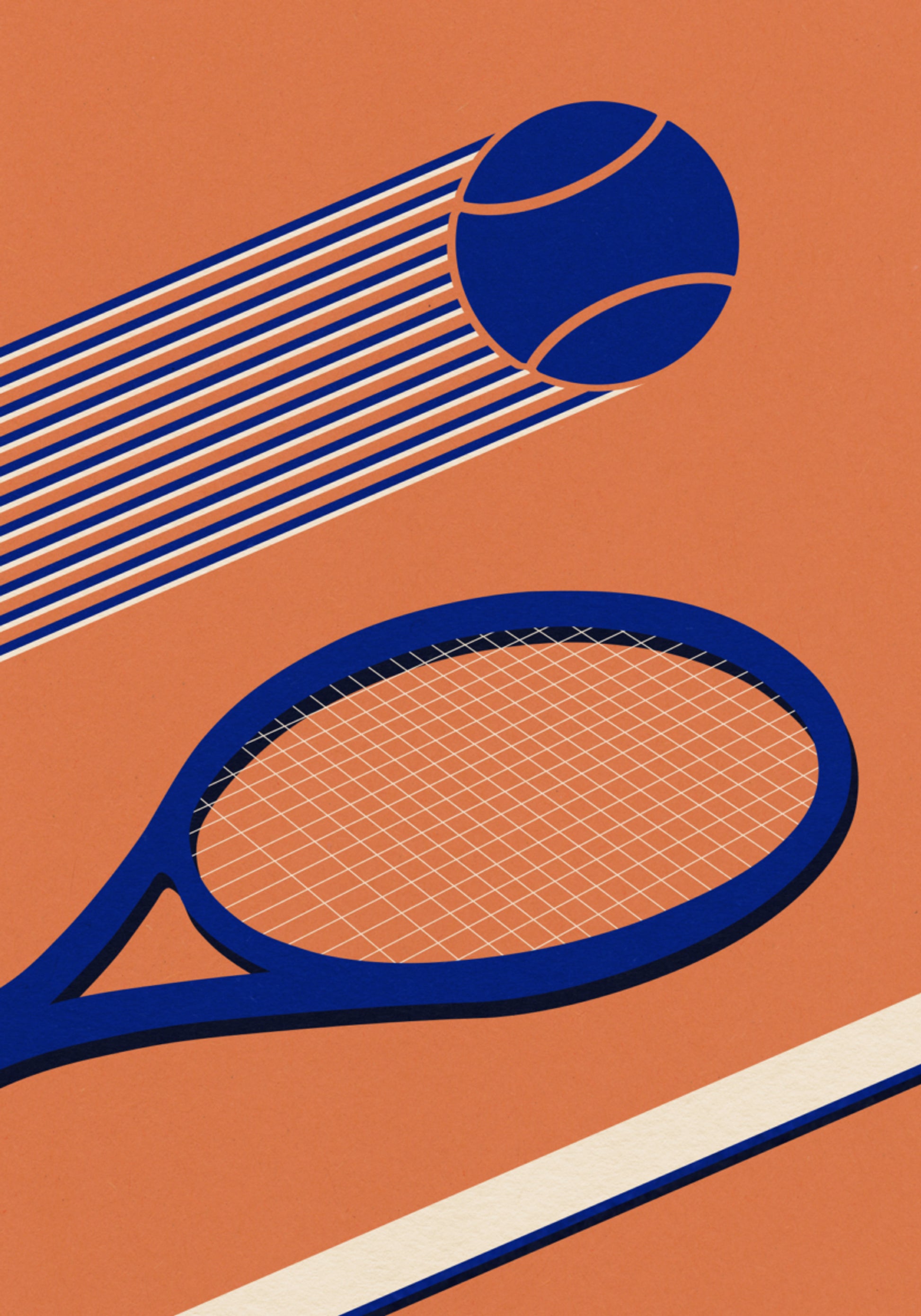 Tenis, lata 80