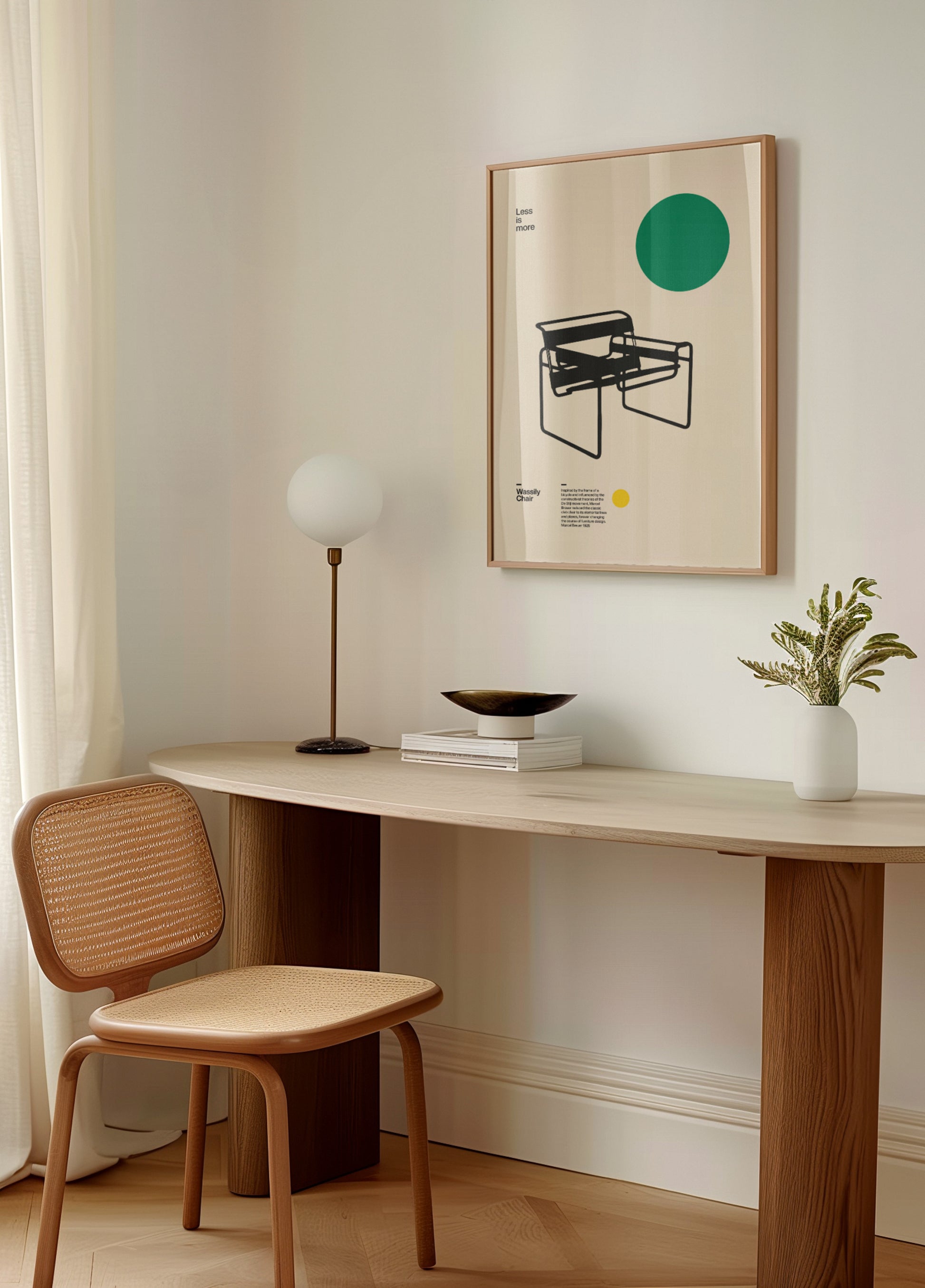 Krzesło designerskie Bauhaus