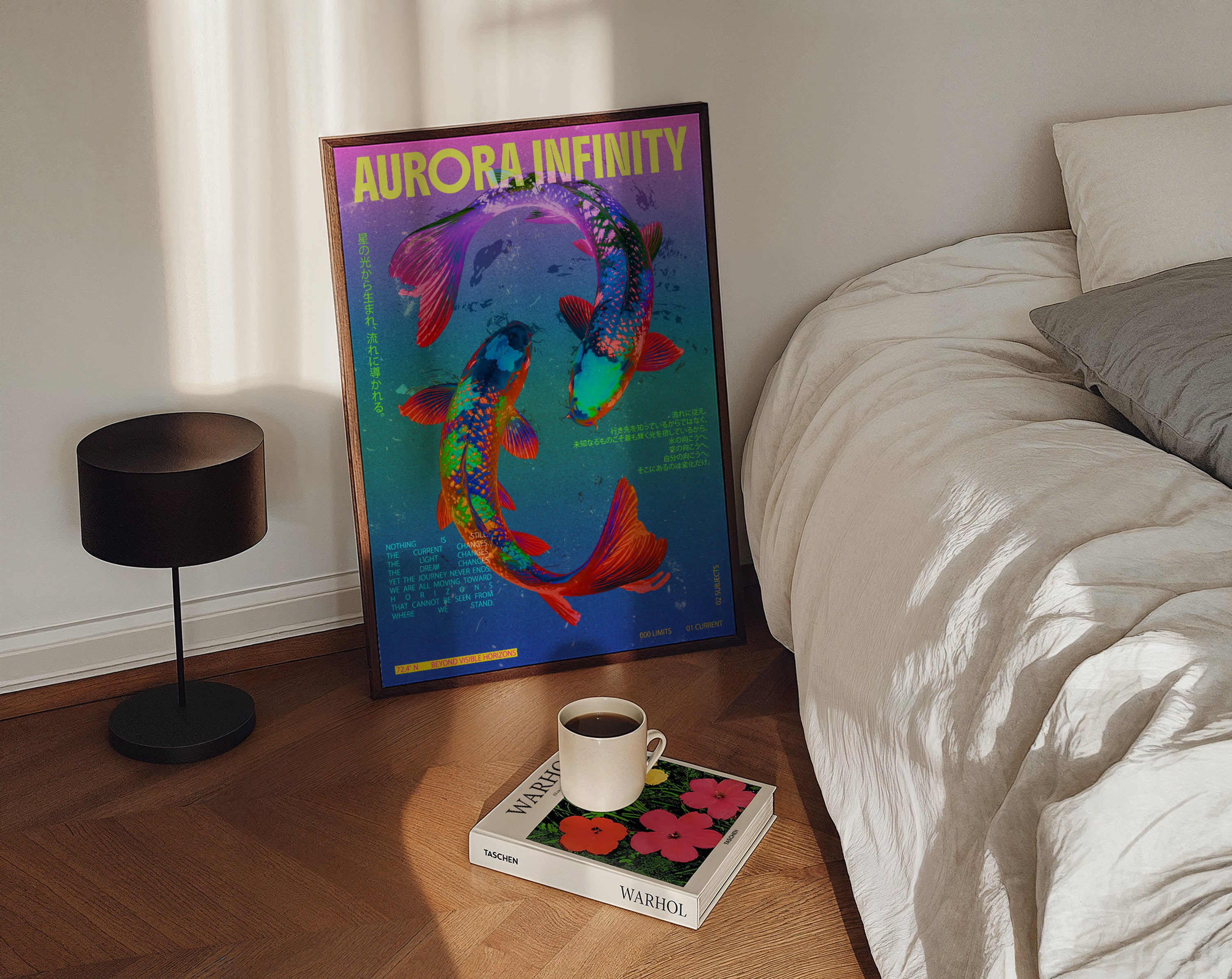 Wibrująca Aurora Koi