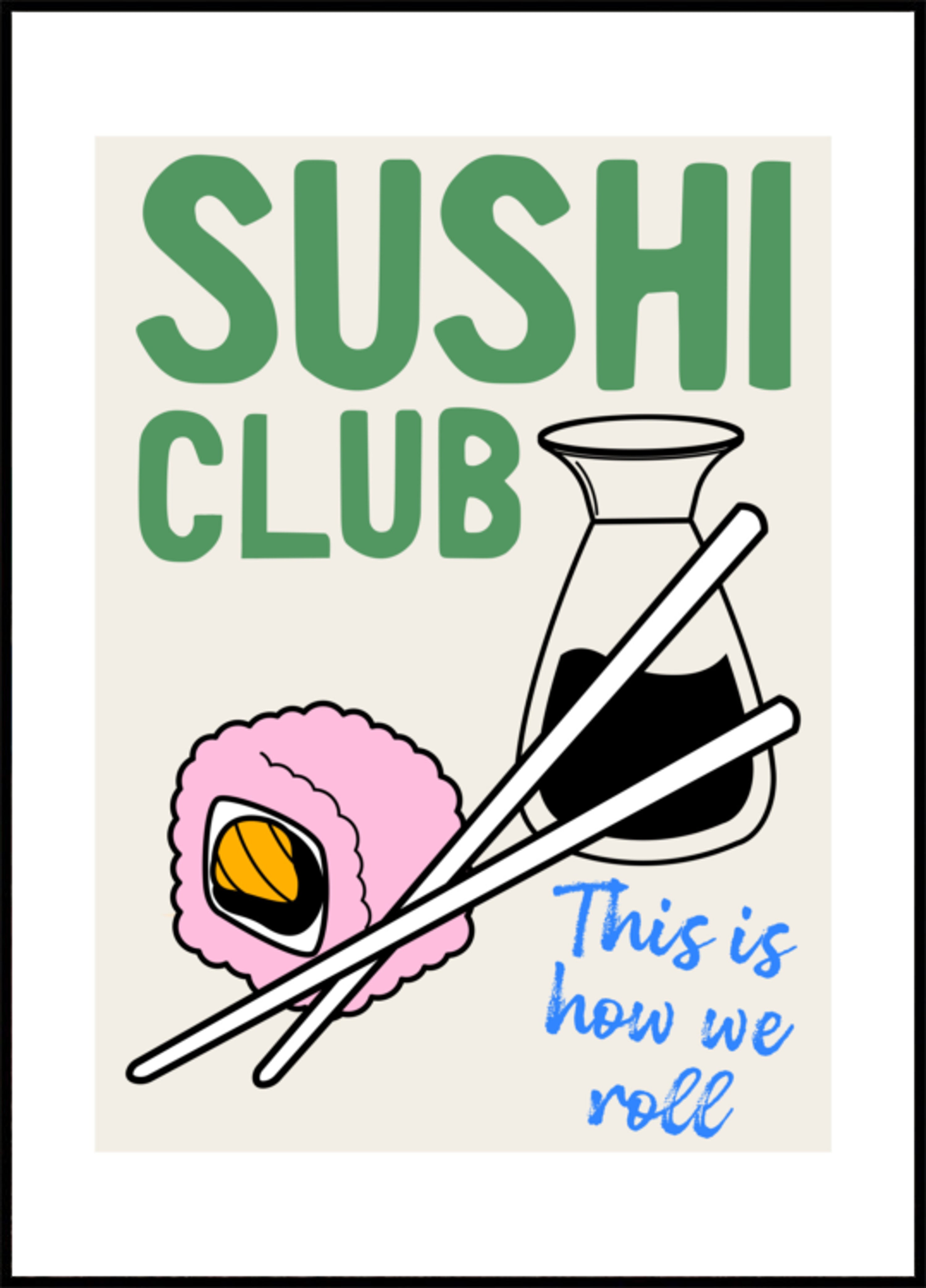 Roladki klubowe sushi