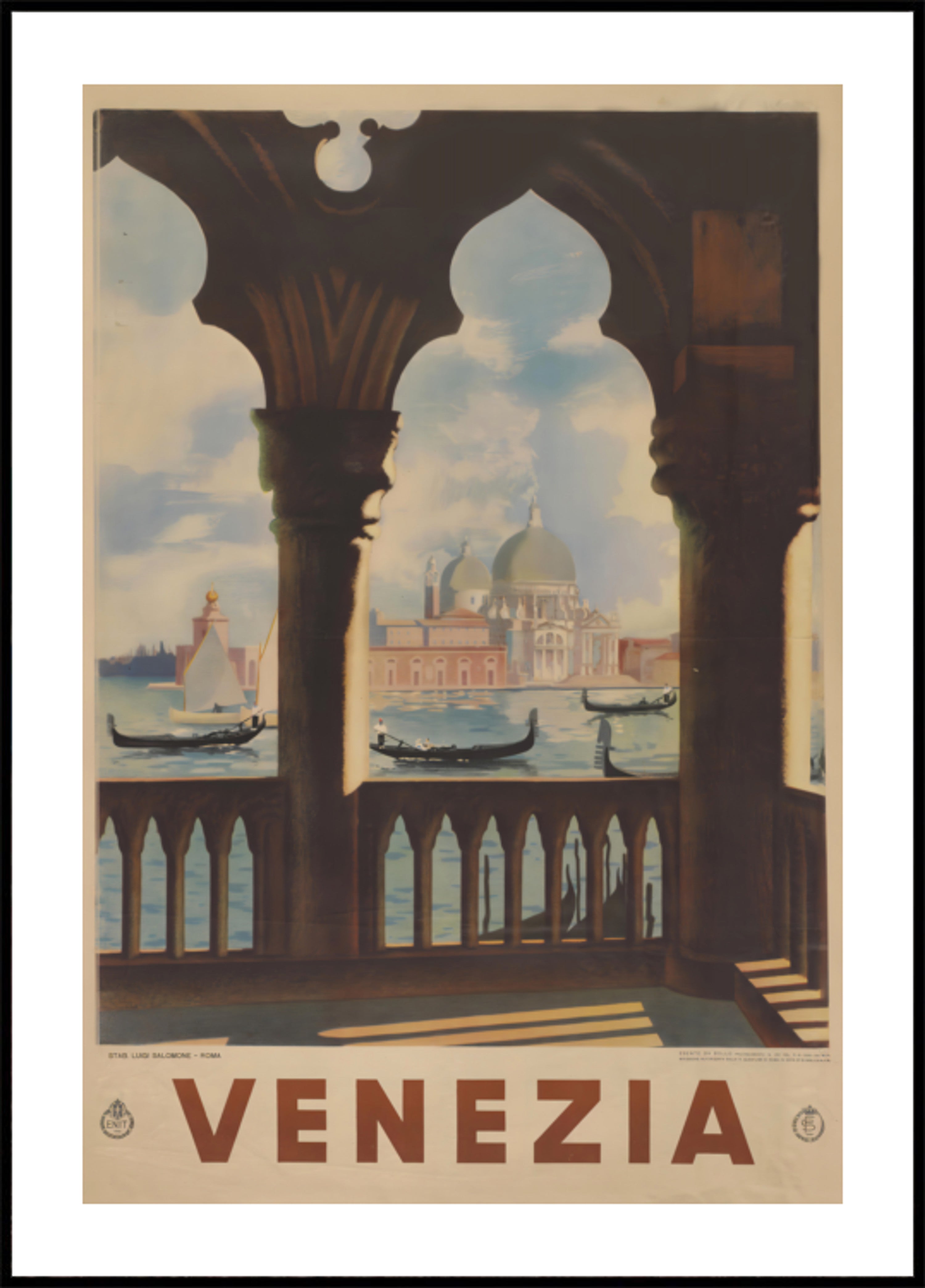 Widok na Canal Grande w Wenecji