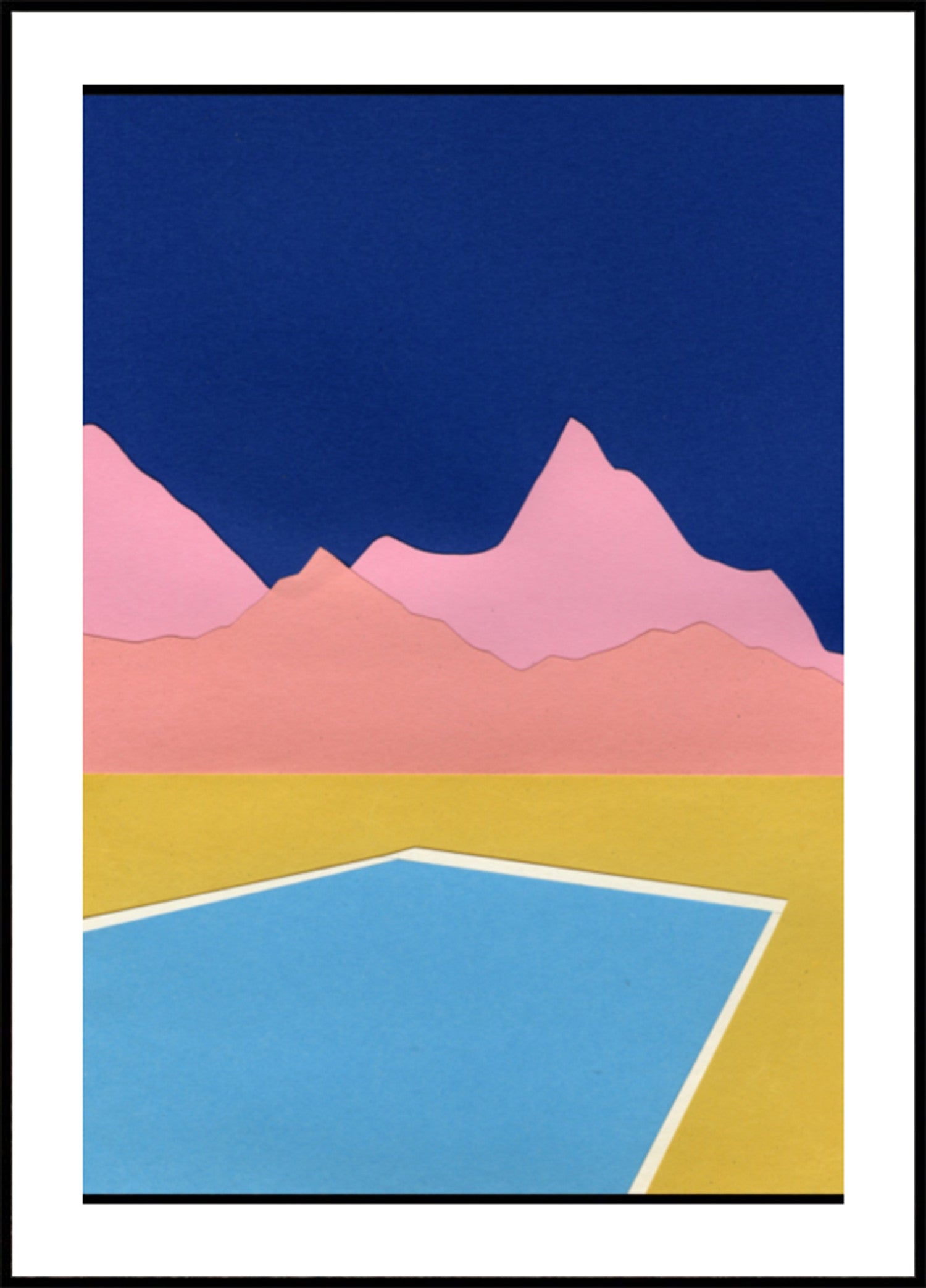 Fuji No Yukei, japoński plakat drzeworytniczy