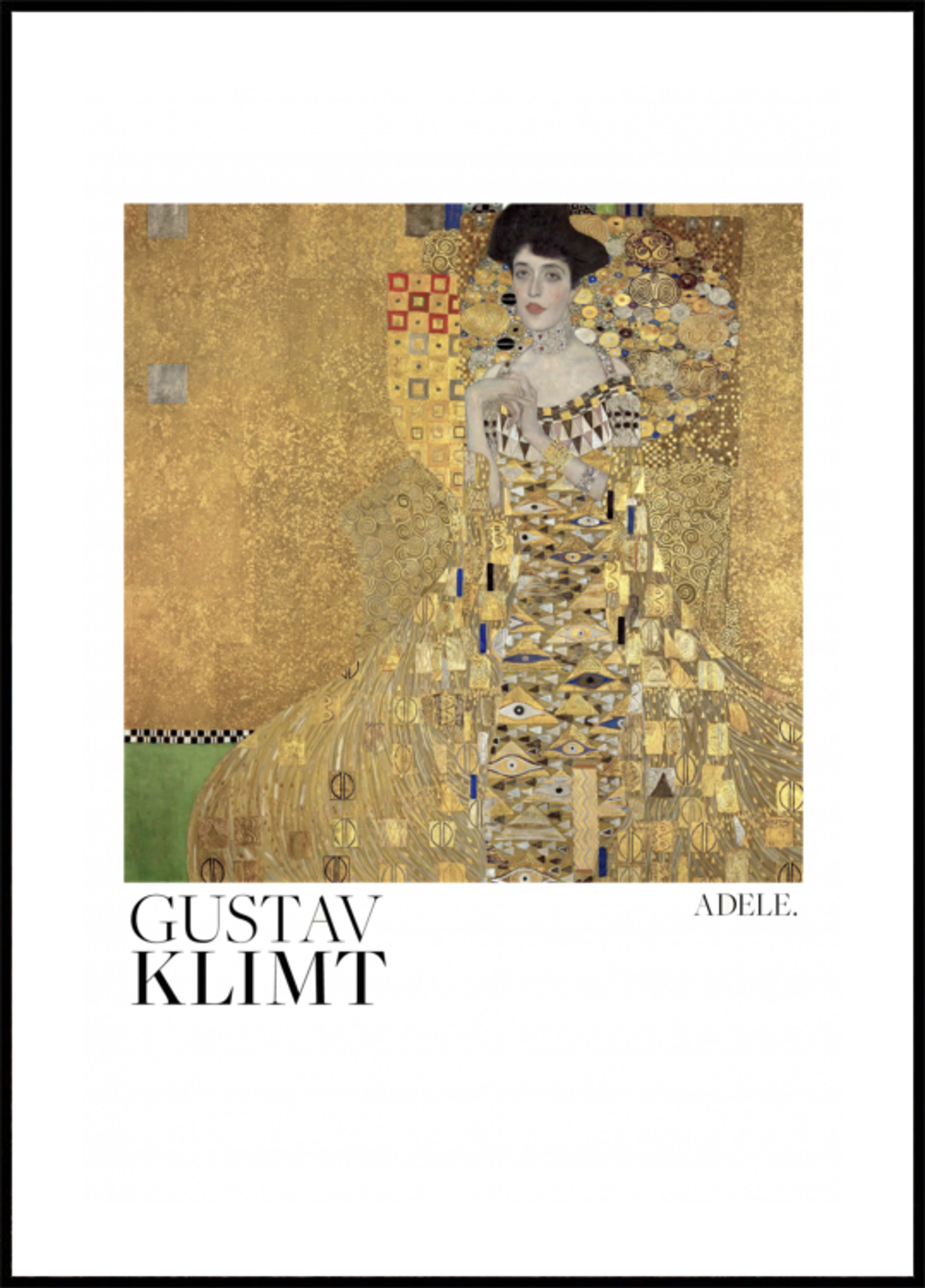 Plakat Portret Adele Bloch Bauer I (1907).