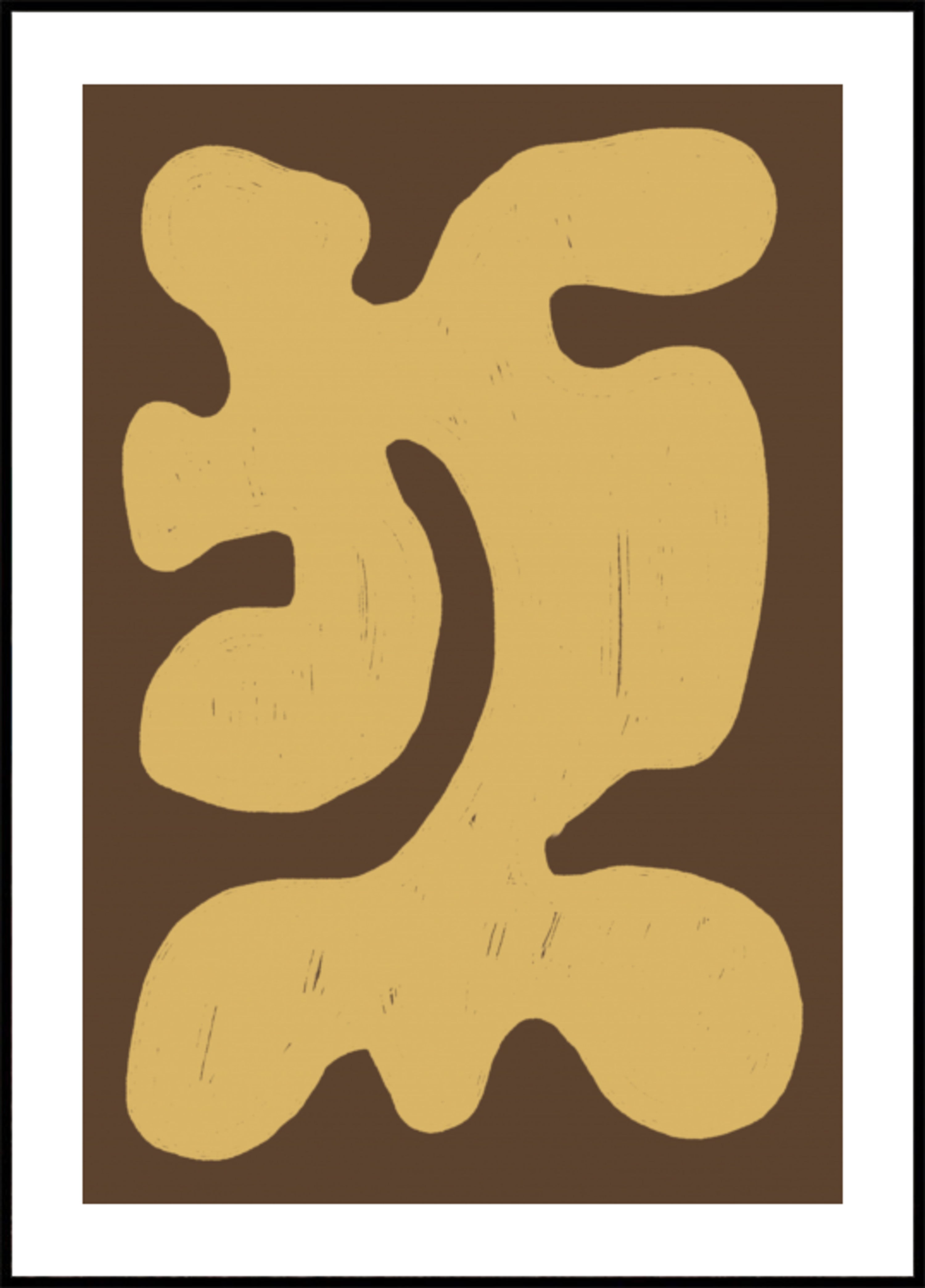 Ziemska organiczna forma abstrakcyjna