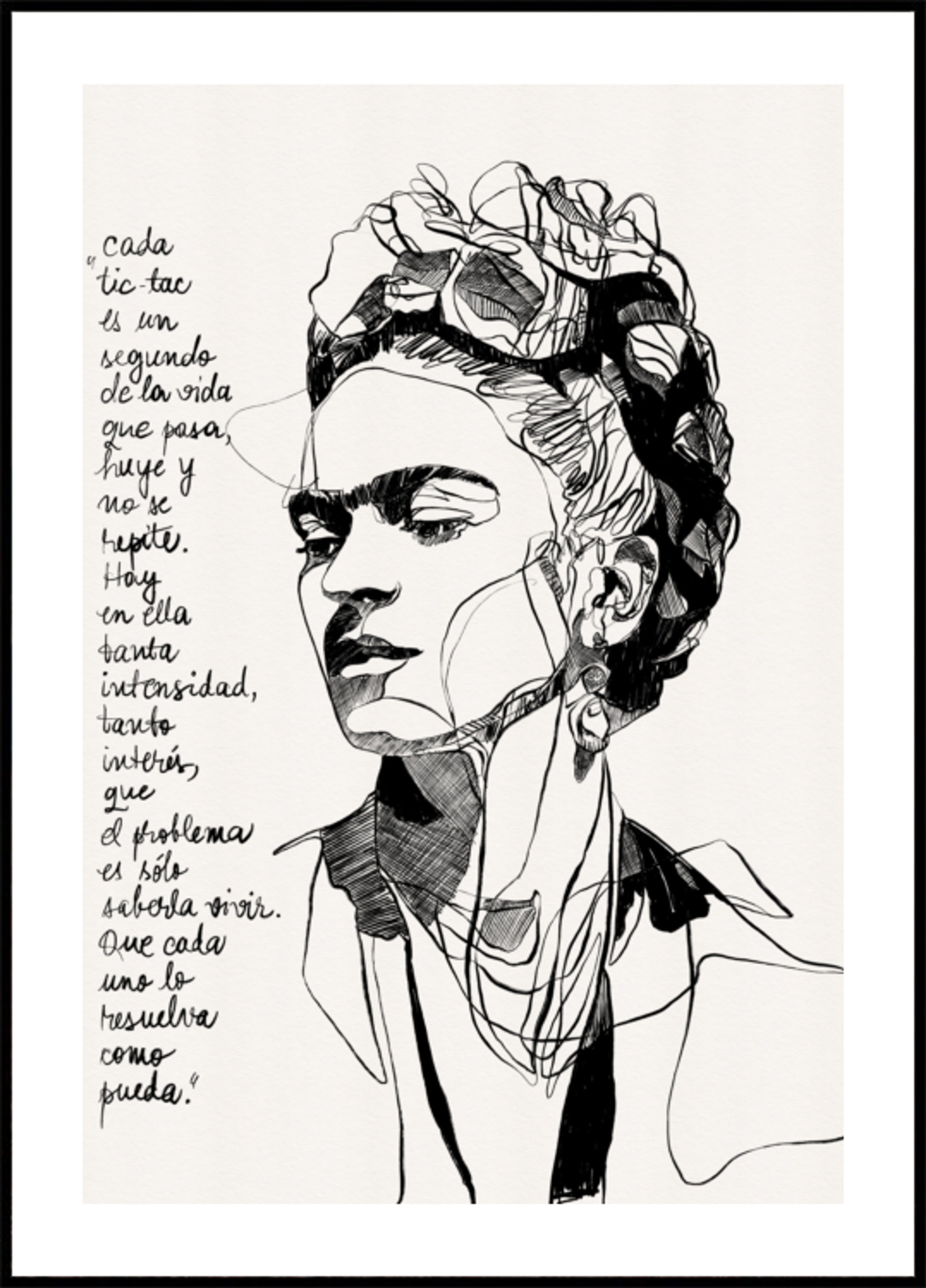 Inspirujący cytat Fridy Kahlo