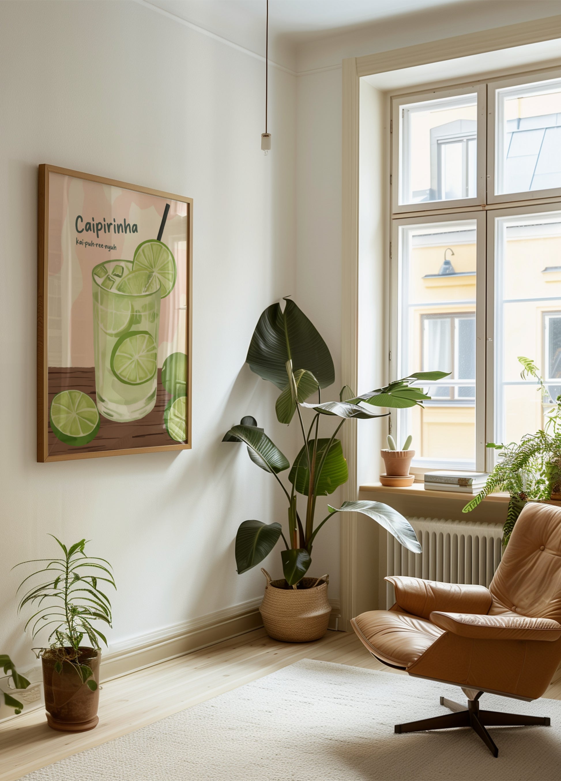 Orzeźwiająca limonkowa Caipirinha
