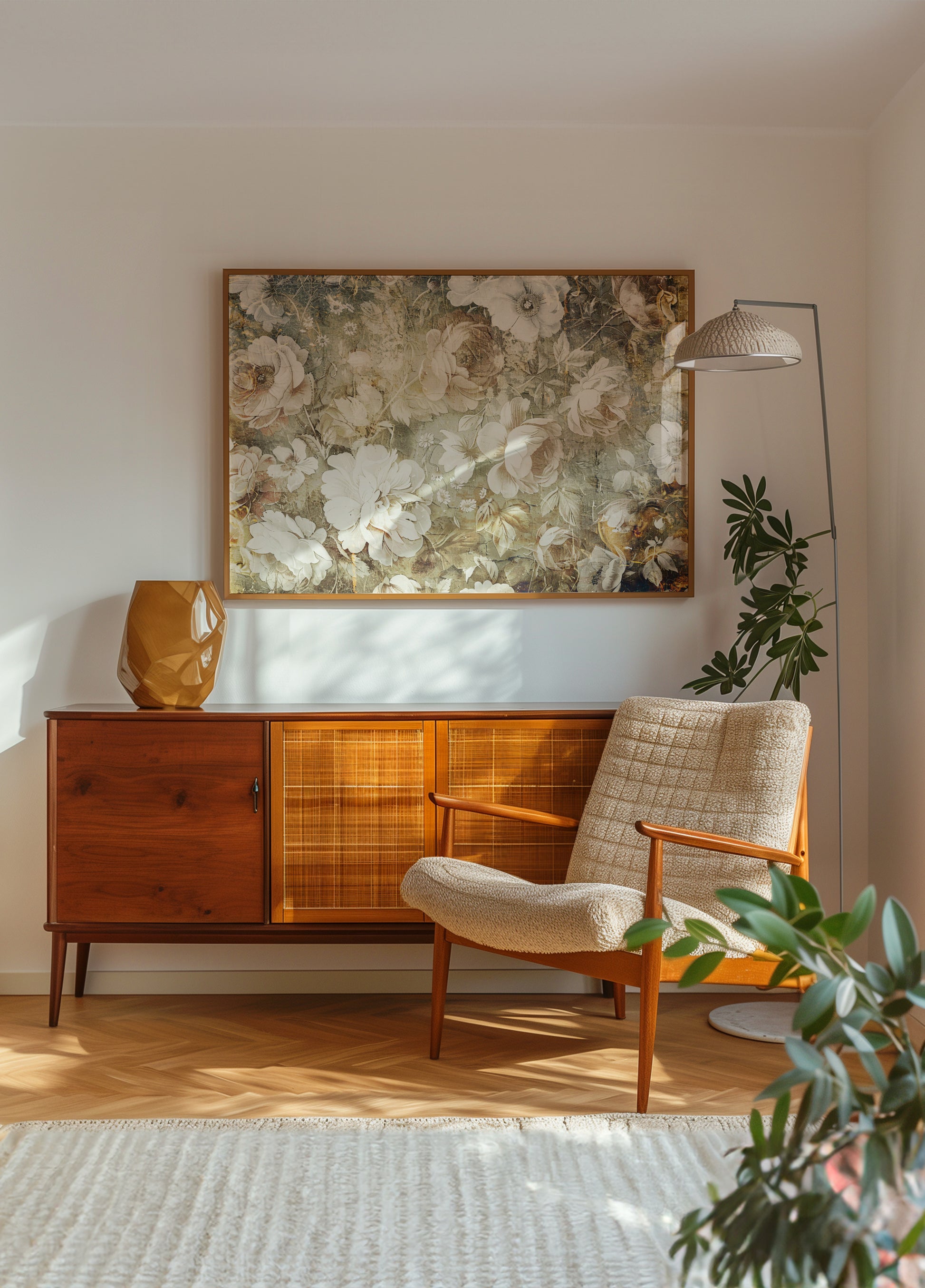 Vintage kwiatowa elegancja