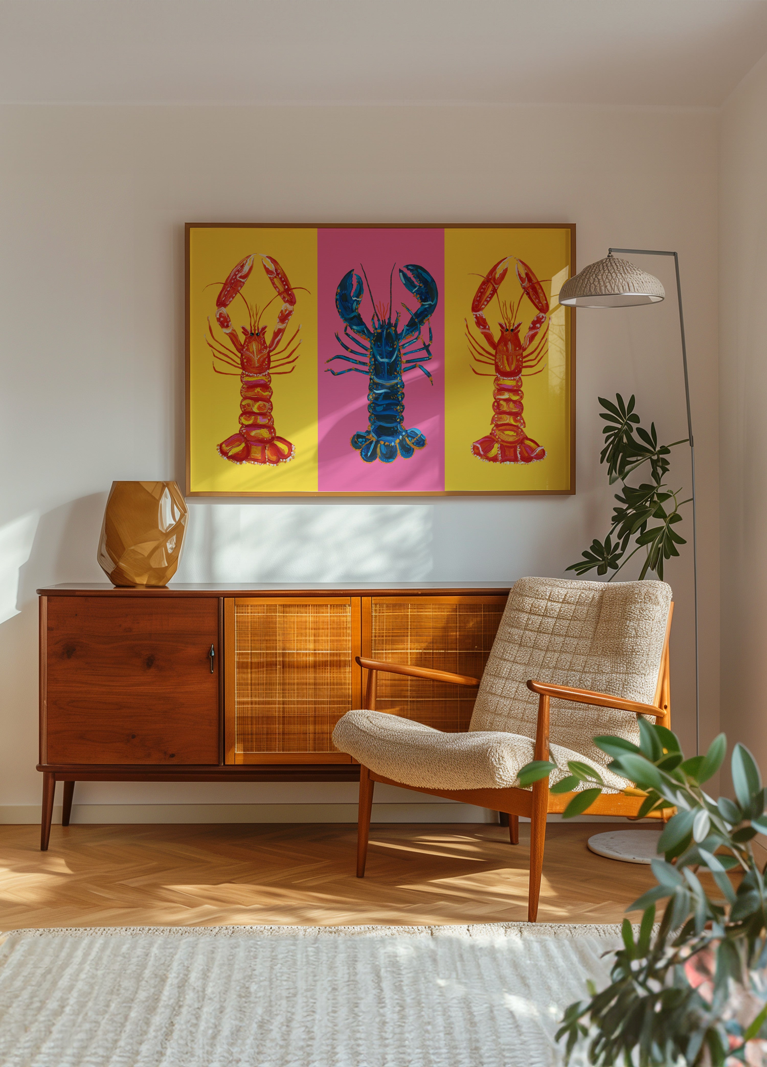 Langoustine z homarem Pop Art 2