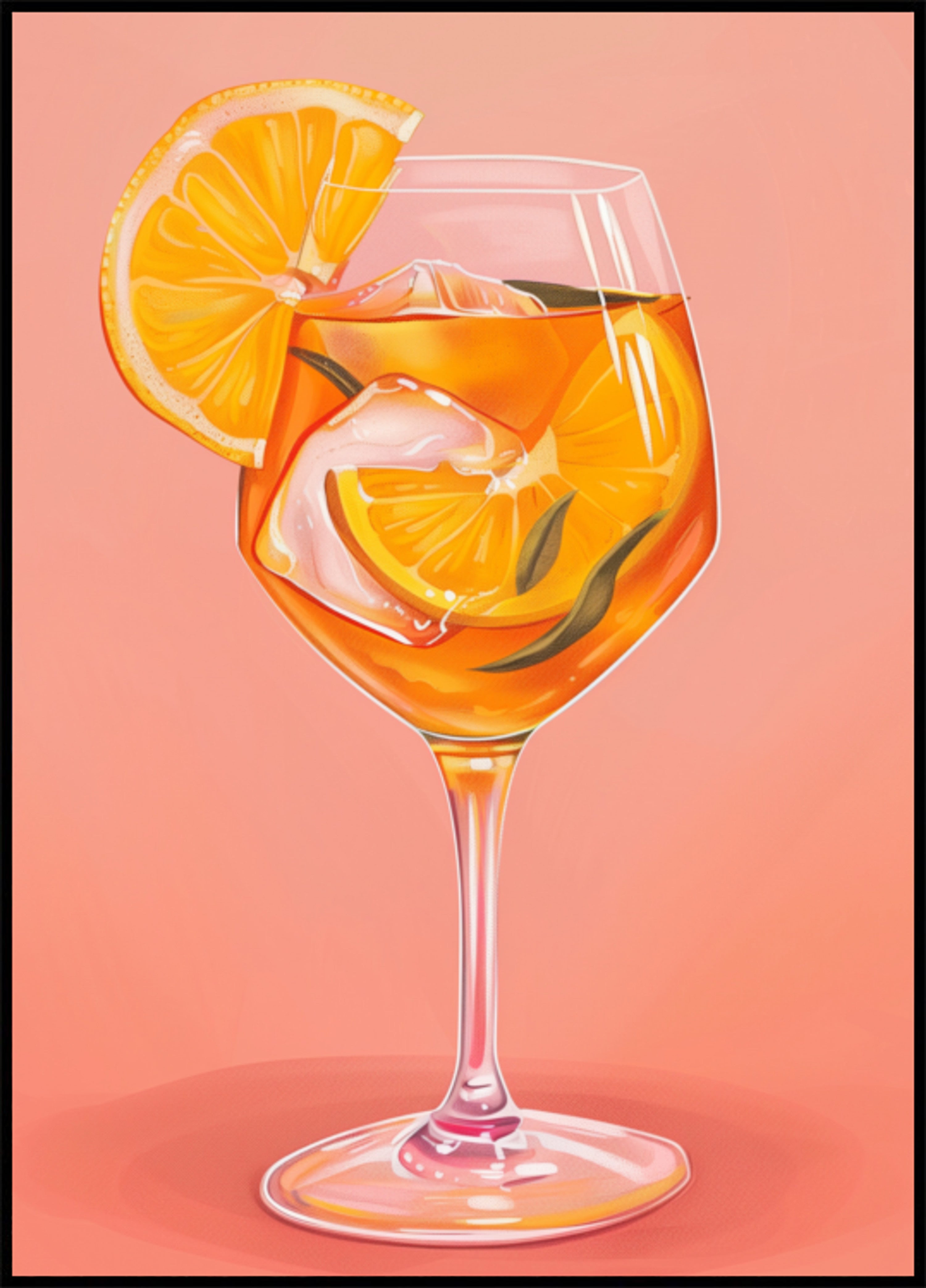 Pomarańczowy letni spritz