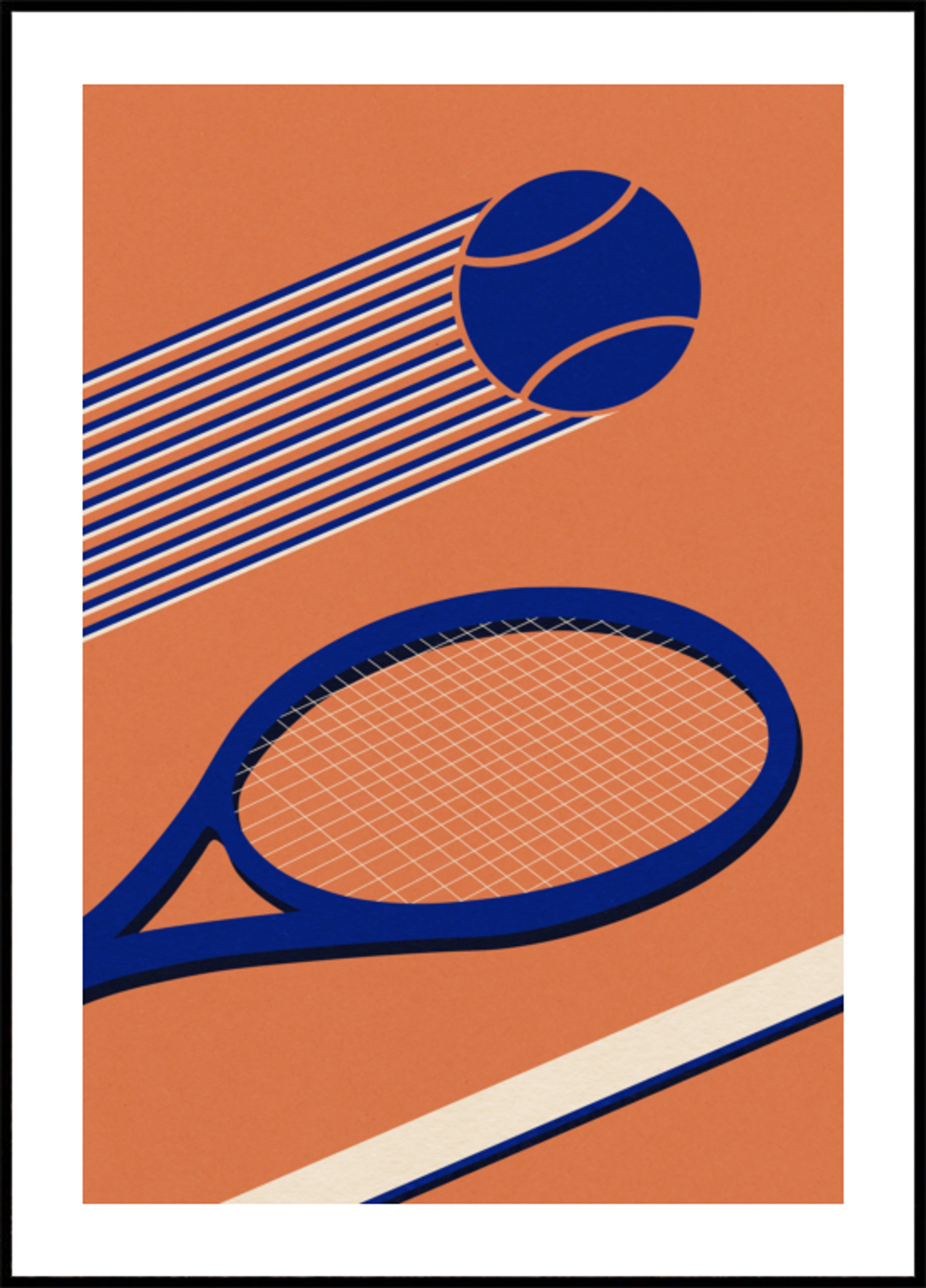 Tenis, lata 80