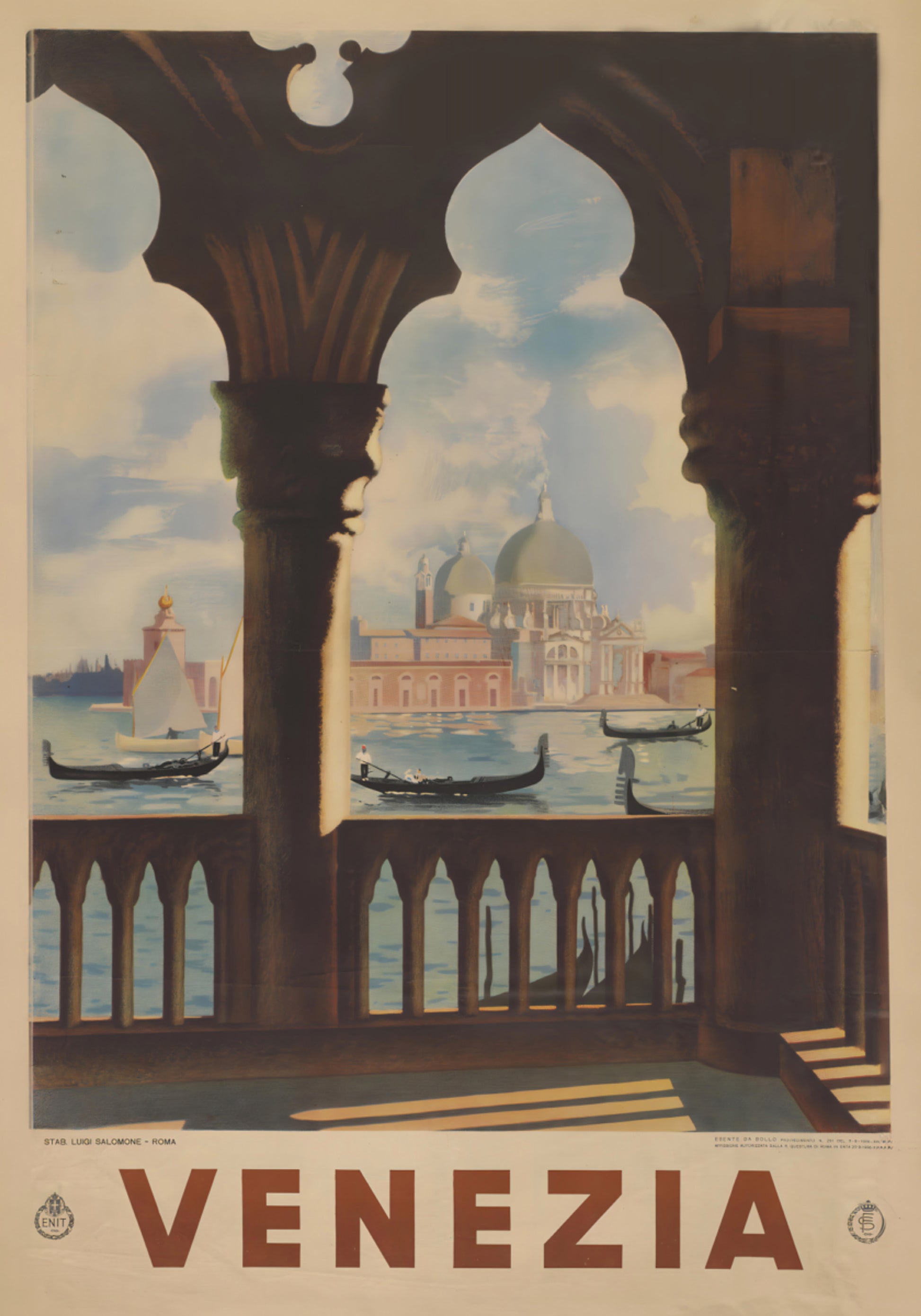 Widok na Canal Grande w Wenecji