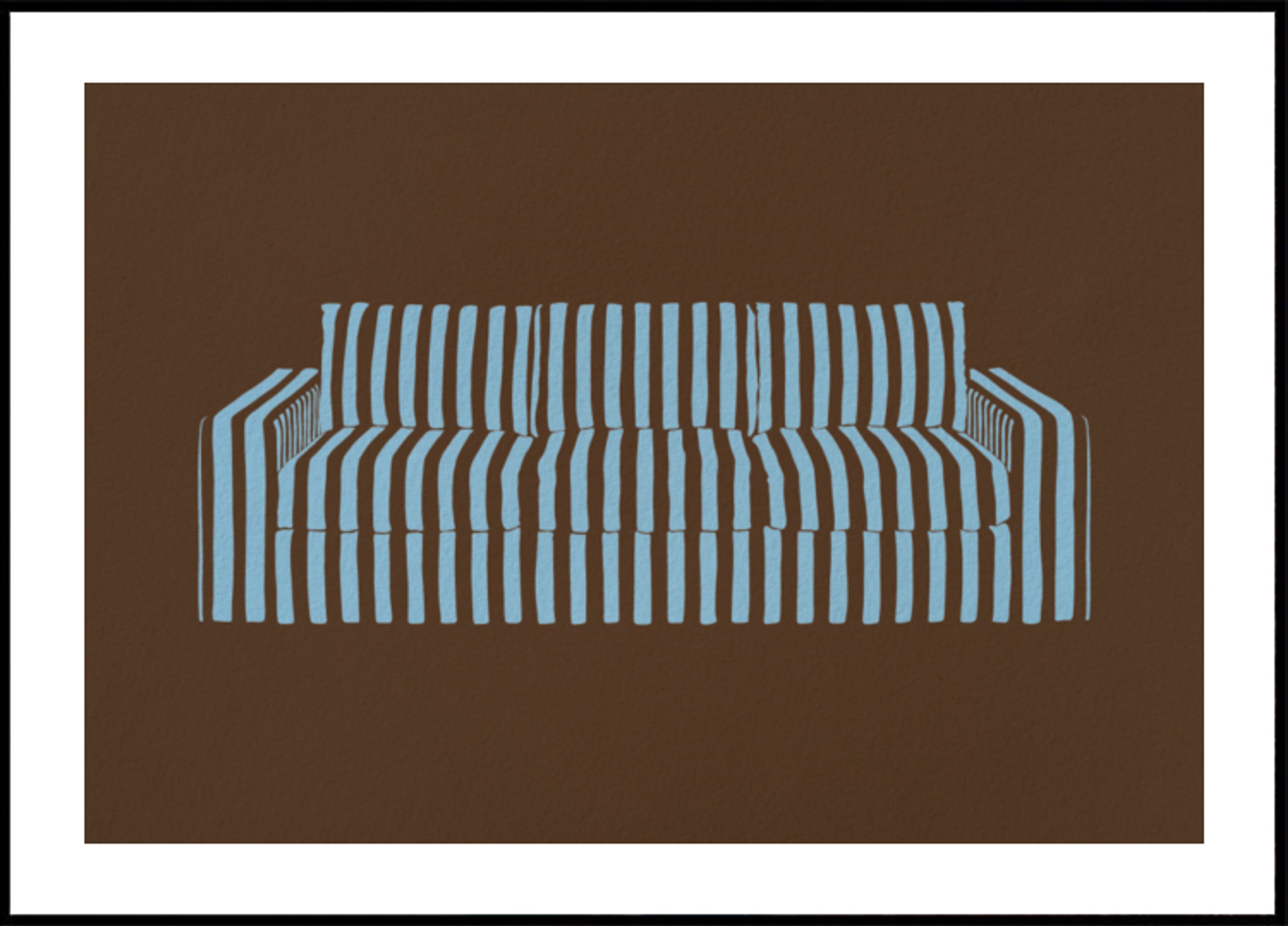 Nowoczesna sofa w paski