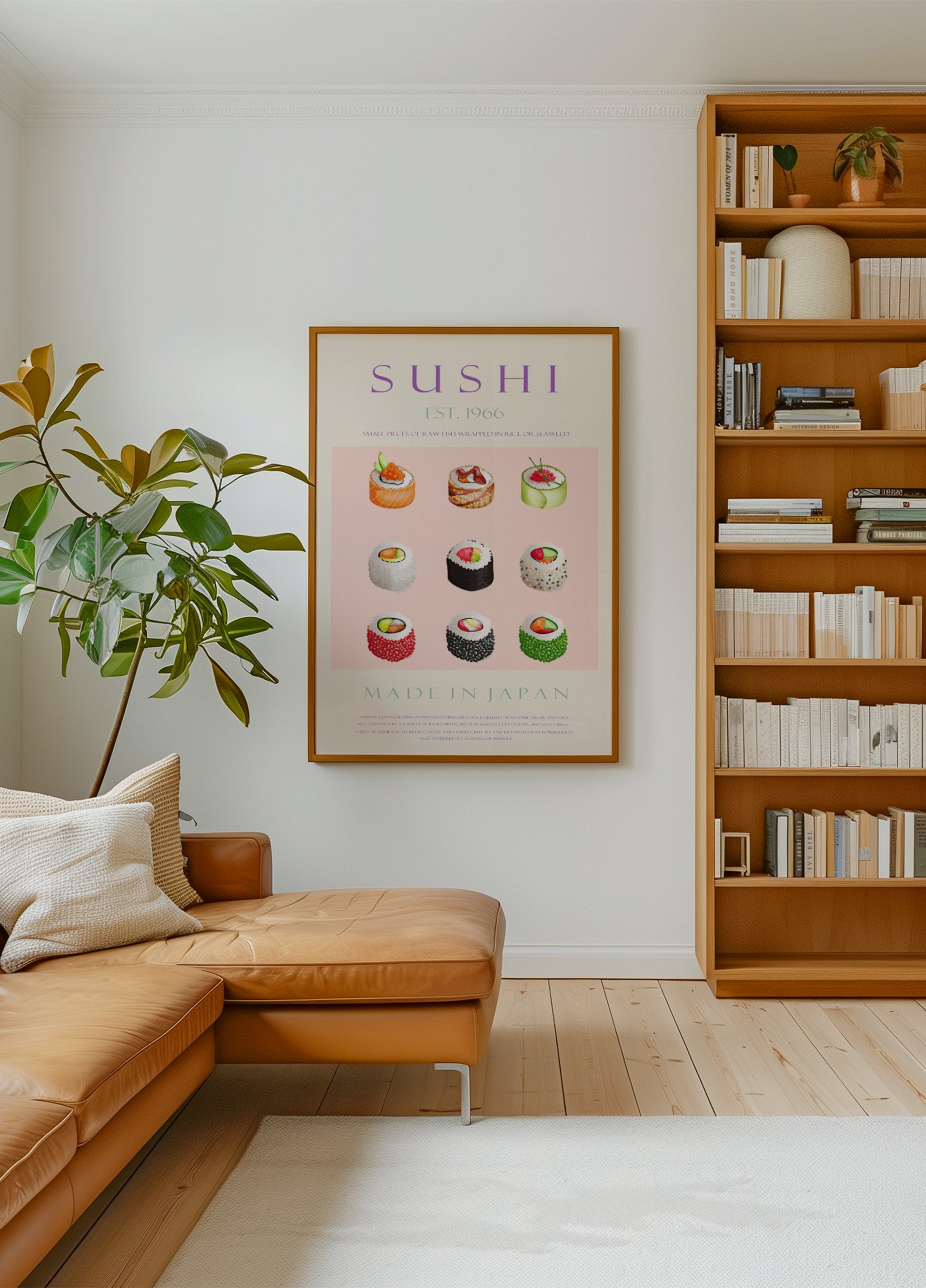 Kolekcja japońskiego sushi