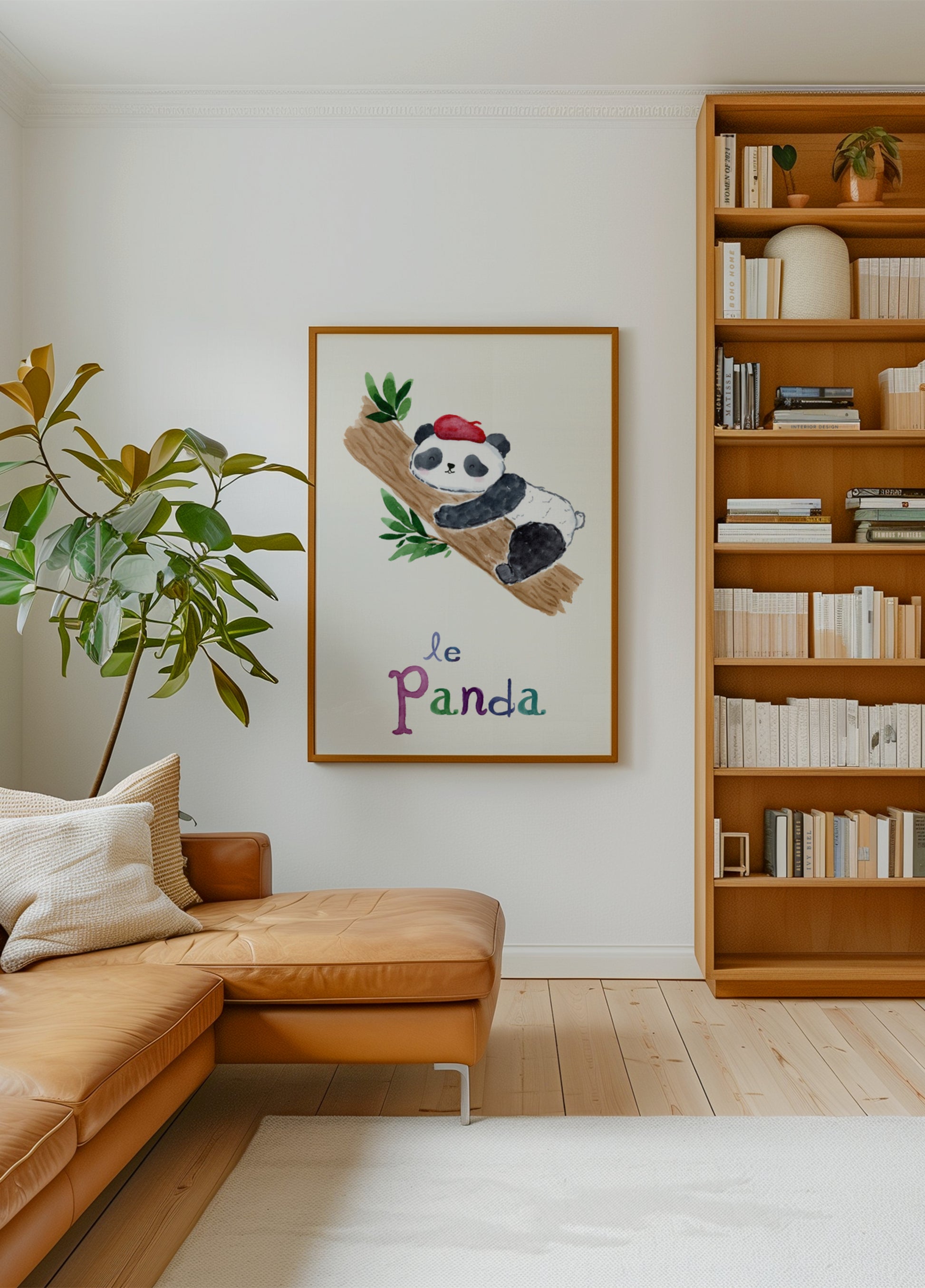 Śpiąca francuska panda
