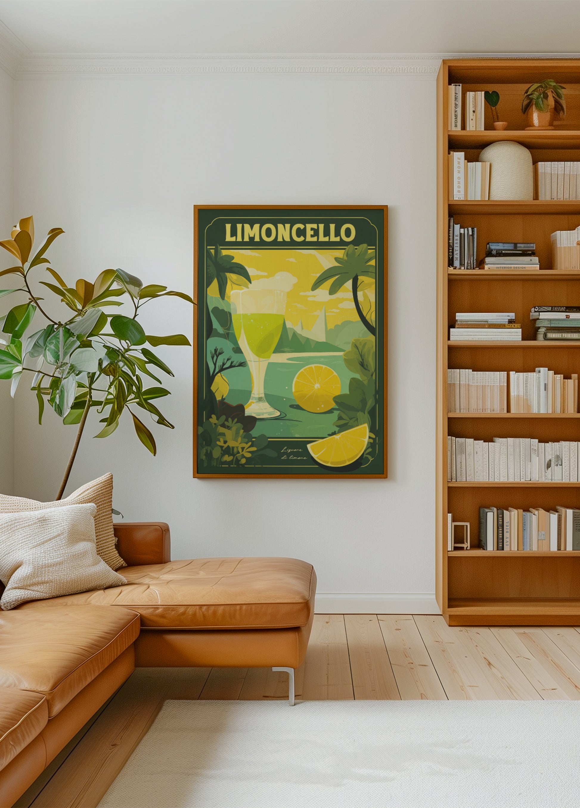 Krajobraz cytryny Limoncello