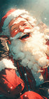 Jolly Santa Call Plakat - Posterbox