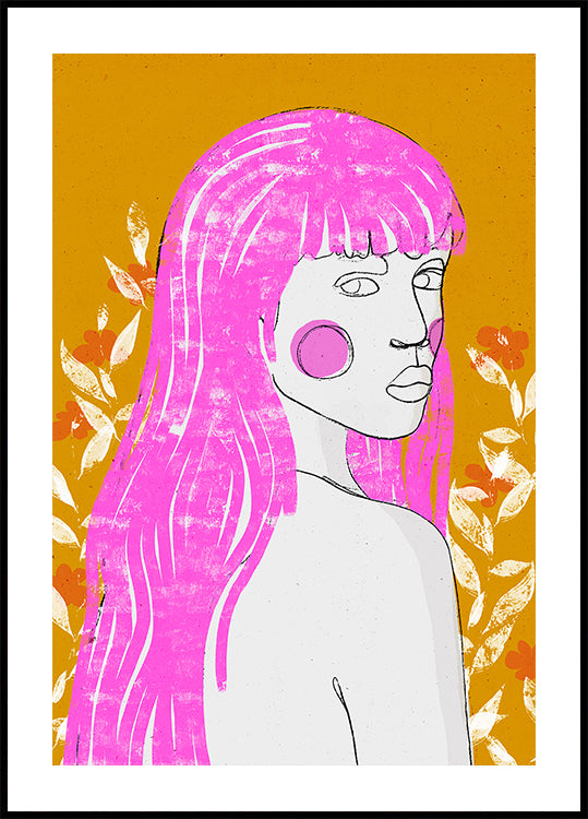 Pink Whisper Gaze (NEW) - Posterbox