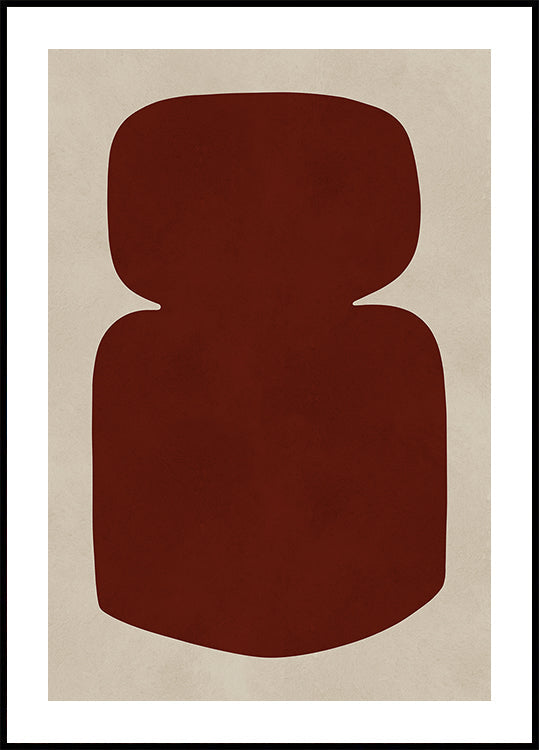 Modern organic art 9 Poster - Posterbox