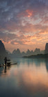 Li River Sunrise Plakat - Posterbox