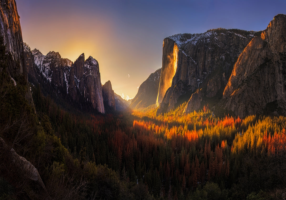 Yosemite Firefall - Posterbox